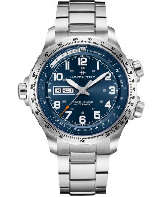Hamilton Khaki X-Wind Day Date H77765141 watches for sale
